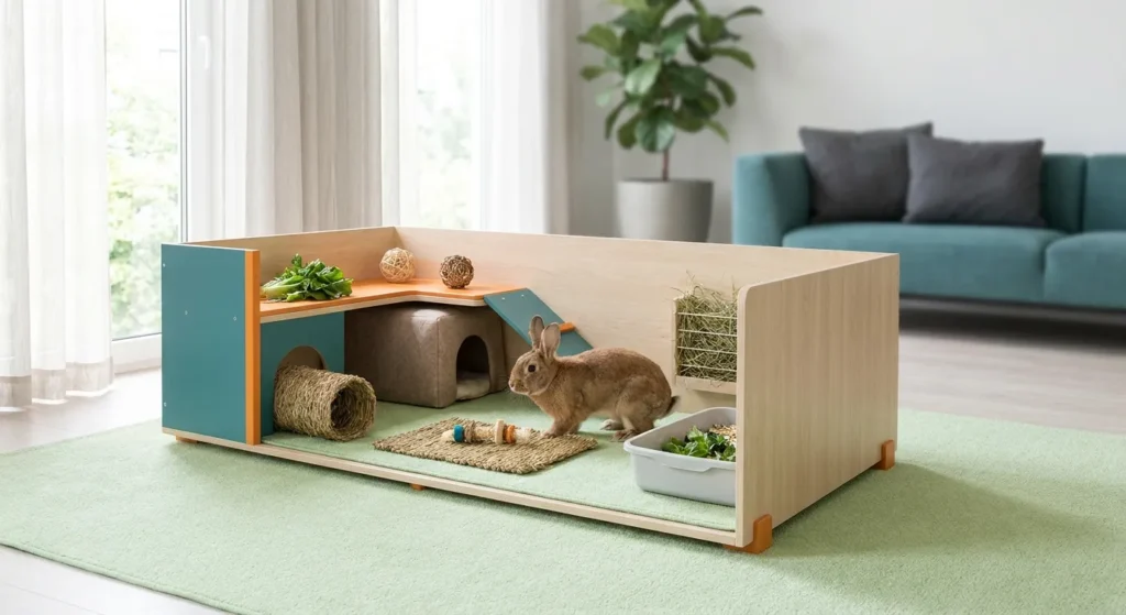indoor rabbit habitat setup — Indoor Rabbit Habitat Setup: Creating a Safe & Engaging Home